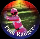 1994 Collect-A-Card Mighty Morphin Power Rangers Series 2 Retail - Power Caps #20 Pink Ranger Front