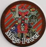 1994 Collect-A-Card Mighty Morphin Power Rangers Series 2 Retail - Power Caps #48 Mega Power Front