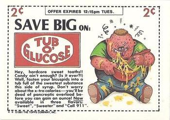 1991 Topps Wacky Packages #24 Barf Wimpson Back