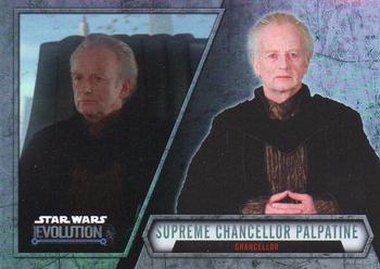 2016 Topps Star Wars Evolution #47 Supreme Chancellor Palpatine Front
