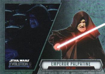 2016 Topps Star Wars Evolution #49 Emperor Palpatine Front