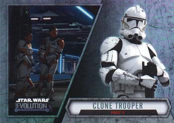 2016 Topps Star Wars Evolution #68 Clone Trooper Front