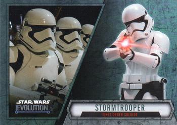 2016 Topps Star Wars Evolution #70 Stormtrooper Front
