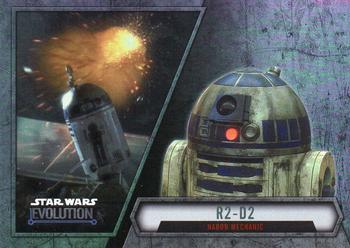 2016 Topps Star Wars Evolution #75 R2-D2 Front