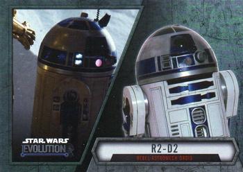 2016 Topps Star Wars Evolution #77 R2-D2 Front