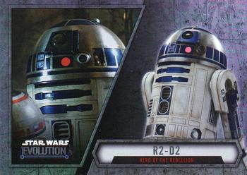 2016 Topps Star Wars Evolution #78 R2-D2 Front