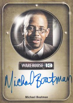 2010 Rittenhouse Warehouse 13 Season 1 - Autographs #NNO Michael Boatman Front