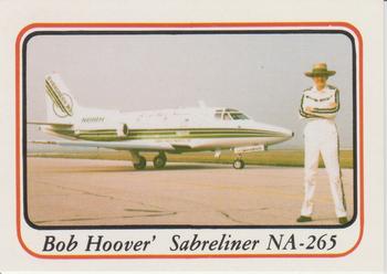 1988 SportStars Air Show Stars #52 Bob Hoover's Sabreliner NA-265 Front