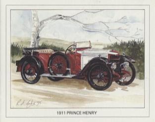1993 Vauxhall 90th Anniversary 1903-1993 #2 1911 Prince Henry Front