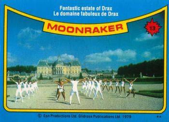 1979 O-Pee-Chee Moonraker #13 Fantastic estate of Drax Front