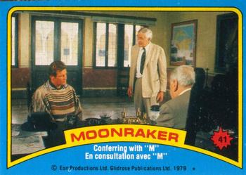 1979 O-Pee-Chee Moonraker #41 Conferring with 