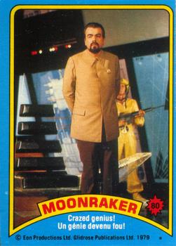 1979 O-Pee-Chee Moonraker #80 Crazed genius! Front