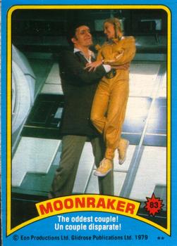 1979 O-Pee-Chee Moonraker #83 The oddest couple! Front