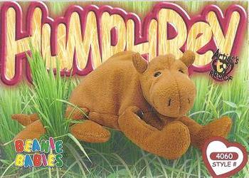 1999 Ty Beanie Babies IV - Artist's Proof #199 Humphrey the Camel Front