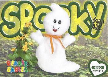 1999 Ty Beanie Babies IV - Artist's Proof #234 Spooky the Ghost Front