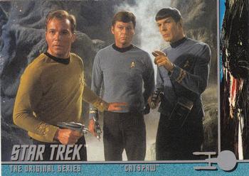 1998 SkyBox Star Trek The Original Series 2 #91 EP30.1   Catspaw Front