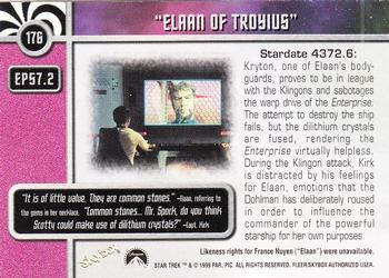 1999 SkyBox Star Trek The Original Series 3 #176 EP 57:2  Elaan of Troyius Back