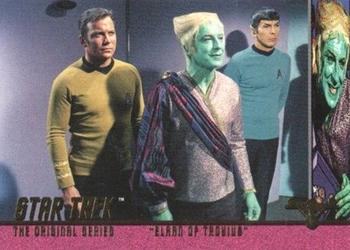 1999 SkyBox Star Trek The Original Series 3 - Profiles #P57 Elaan of Troyius Front