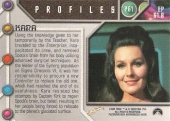 1999 SkyBox Star Trek The Original Series 3 - Profiles #P61 Spock's Brain Back