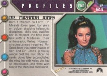 1999 SkyBox Star Trek The Original Series 3 - Profiles #P62 Is There In Truth No Beauty? Back
