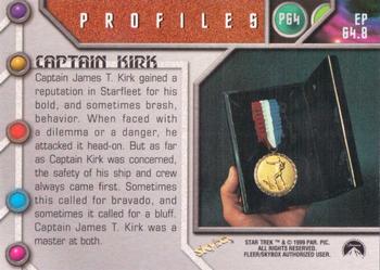1999 SkyBox Star Trek The Original Series 3 - Profiles #P64 The Tholian Web Back