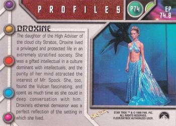 1999 SkyBox Star Trek The Original Series 3 - Profiles #P74 The Cloud Minders Back
