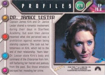 1999 SkyBox Star Trek The Original Series 3 - Profiles #P79 Turnabout Intruder Back