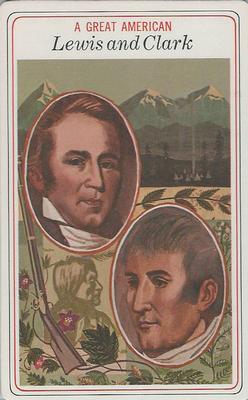 1975 Big Boy A Great American #21 Lewis and Clark Front