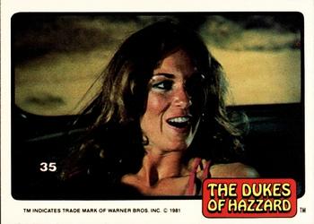 1981 Donruss The Dukes of Hazzard #35 Daisy Duke Front