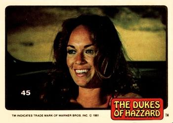 1981 Donruss The Dukes of Hazzard #45 Daisy Duke Front
