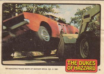 1981 Donruss The Dukes of Hazzard #46 General Lee Front