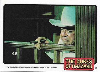 1981 Donruss The Dukes of Hazzard #48 Boss Hogg Front