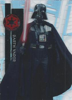 2015 Topps High Tek Star Wars - Base Set: Pattern 2 #4 Darth Vader Front