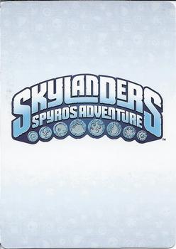 2011 Activision Skylanders Spyro's Adventure Stat Cards #NNO03 Camo Back