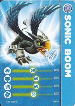 2011 Activision Skylanders Spyro's Adventure Stat Cards #NNO19 Sonic Boom Front