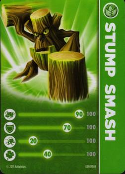 2011 Activision Skylanders Spyro's Adventure Stat Cards #NNO22 Stump Smash Front