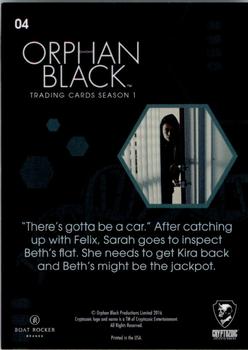 2016 Cryptozoic Orphan Black Season 1 #4 Welcome Home, Sarah Back