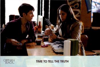 2016 Cryptozoic Orphan Black Season 1 #17 Time to Tell the Truth Front