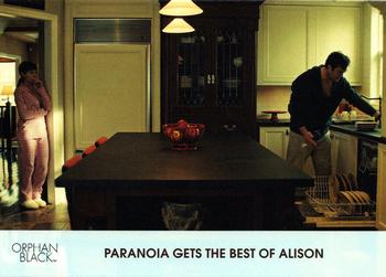 2016 Cryptozoic Orphan Black Season 1 #43 Paranoia Gets the Best of Alison Front