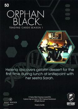 2016 Cryptozoic Orphan Black Season 1 #50 Let's Have Lunch. Back