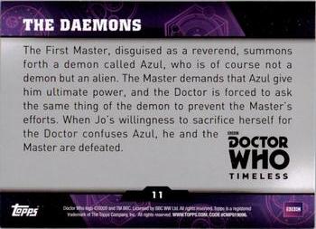 2016 Topps Doctor Who Timeless #11 The Daemons Back