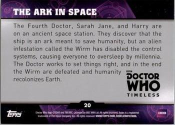 2016 Topps Doctor Who Timeless #20 The Ark in Space Back