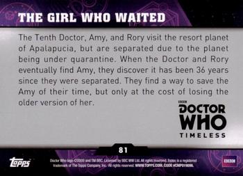 2016 Topps Doctor Who Timeless #81 The Girl Who Waited Back