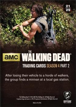 2016 Cryptozoic The Walking Dead Season 4: Part 2 #21 Ivy-­Covered Back