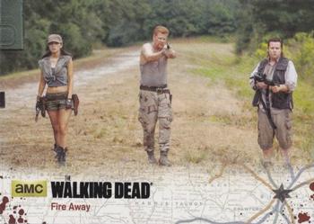 2016 Cryptozoic The Walking Dead Season 4: Part 2 #46 Fire Away Front