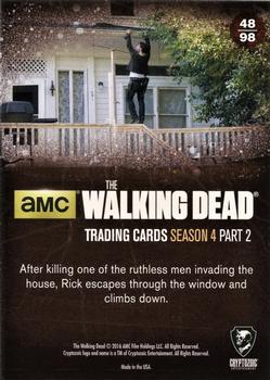 2016 Cryptozoic The Walking Dead Season 4: Part 2 #48 Killer Escape Back
