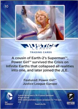 2016 Cryptozoic DC Comics: Justice League #10 Justice League Europe Back