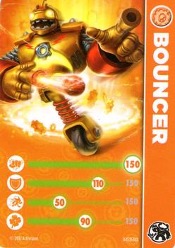 2012 Activision Skylanders Giants Stat Cards #NNO Bouncer Front