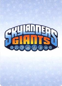 2012 Activision Skylanders Giants Stat Cards #NNO Crusher Back