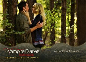 2016 Cryptozoic The Vampire Diaries Season 4 #4 An Unpleasant Surprise Front